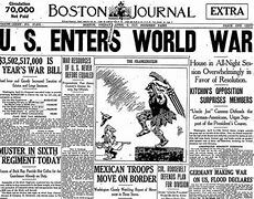 America enters the war