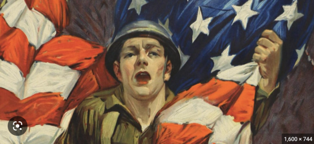 The USA joins World War 1