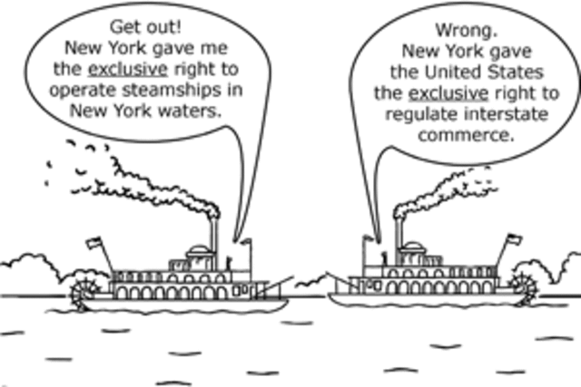 •	Gibbons v. Ogden