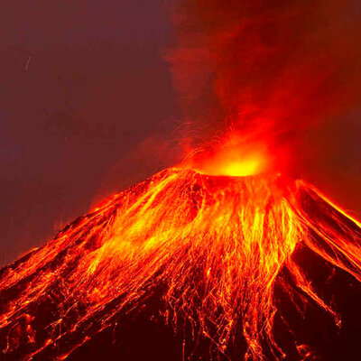 Timeline: Erupciones volcánicas