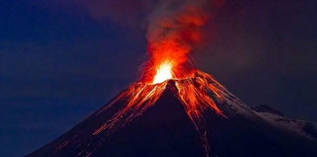 Monte tambora, Indonesia