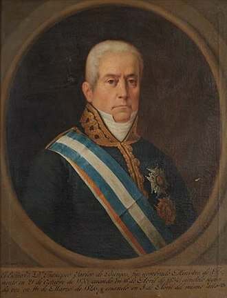 División provincial de Javier de Burgos