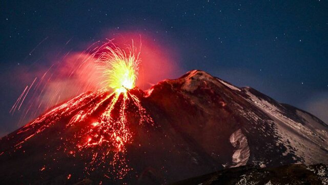 Volcán Etna, Italia