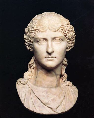 Retrato de Agripina