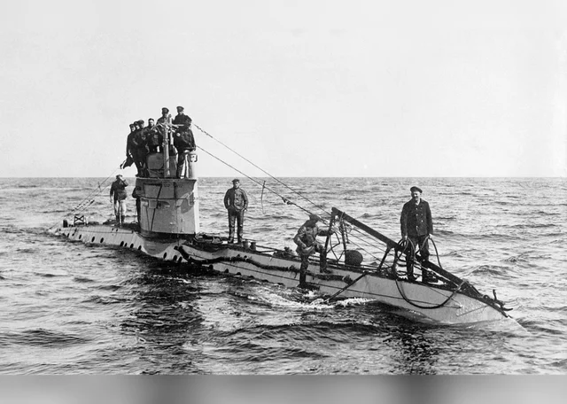 Germany begins naval blockade of Great Britain.