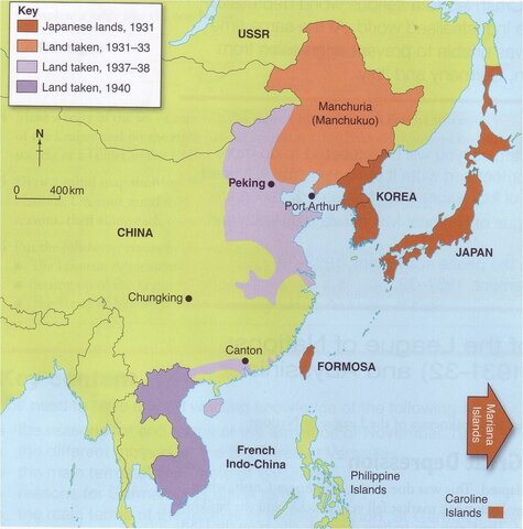 Japan invades Manchuria