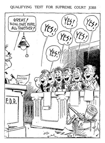 FDR attempts court-packing