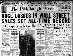 The Great Depression Beginning (Economic)