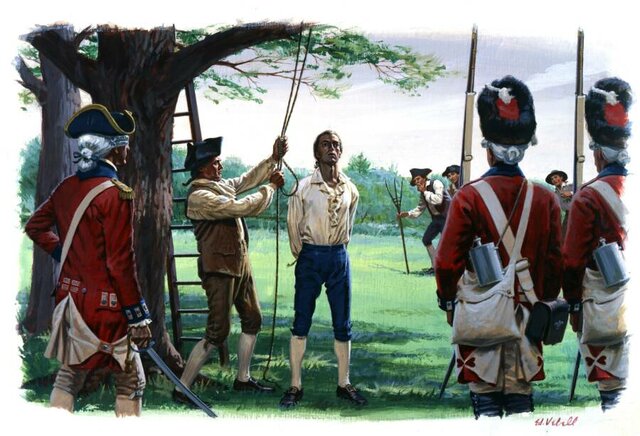 Nathan Hale executed