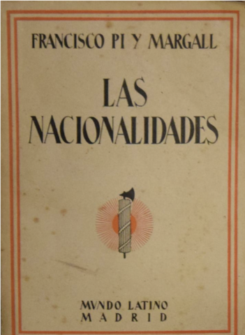 La Nacionalidades de Pi i Maragall