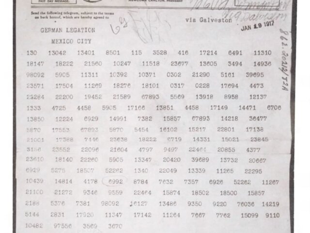 The Zimmerman Telegram
