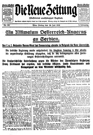 Austria-Hungarian Ultimatum.