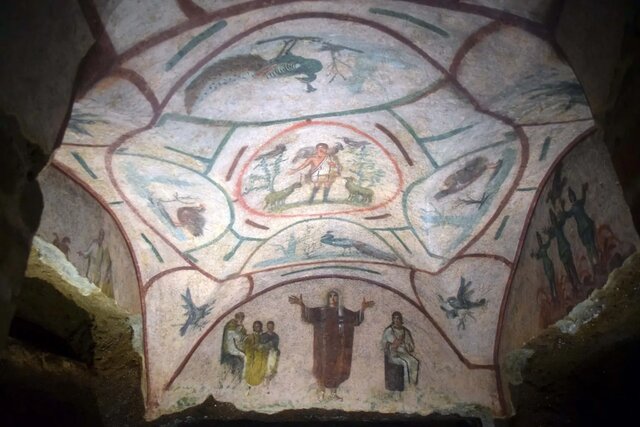 Catacumbas de Priscila, Roma (A. Paleocristiano)