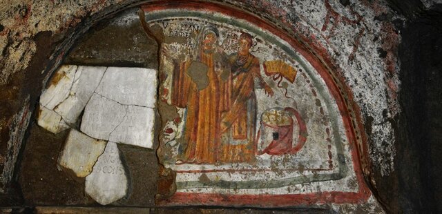Catacumbas de Domitila, Roma (A. Paleocristiano)
