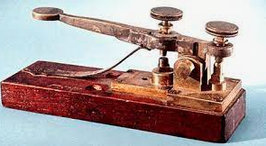 The First Message is sent by the Telegraph