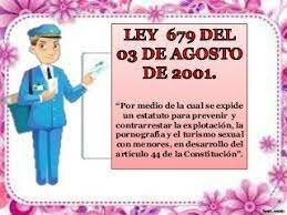 Ley 679 de 2001