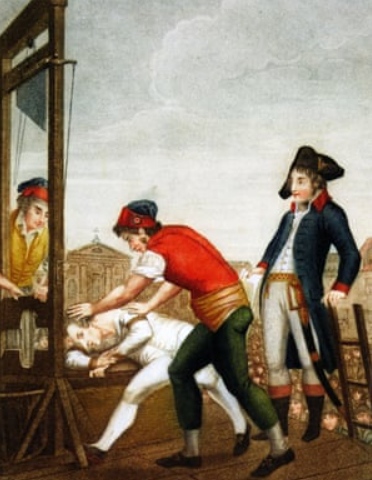 Execution of Robespierre
