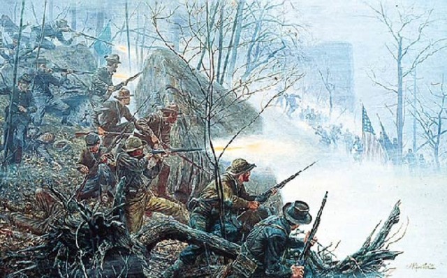 Battle of the Clouds (american victory)