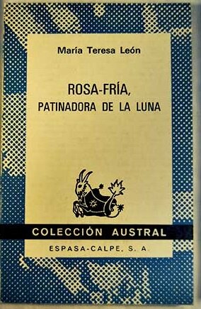 Rosa fría patinadora de la luna