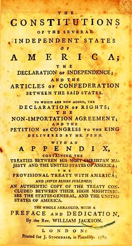 The Articles of Confederation and Perpetual Union ( to delclare states in the U.S)