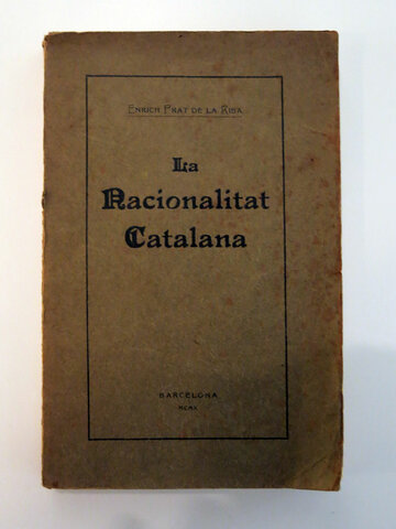 La nacionalitat catalana d'Enric Prat de la Riba