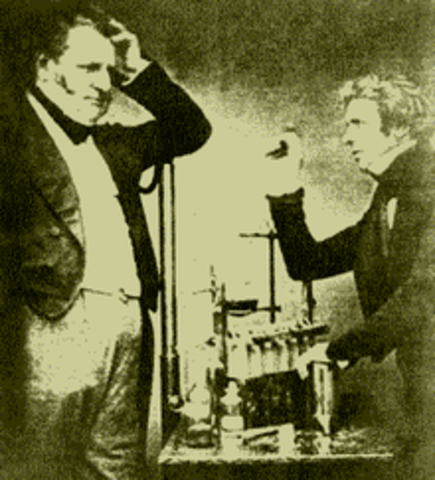michael faraday demostrates electromagnetic introduction