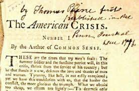 Thomas Paine's "American Crisis" is Published