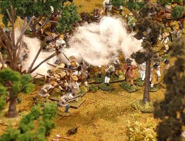 Battle of Hanging Rock (american victory)