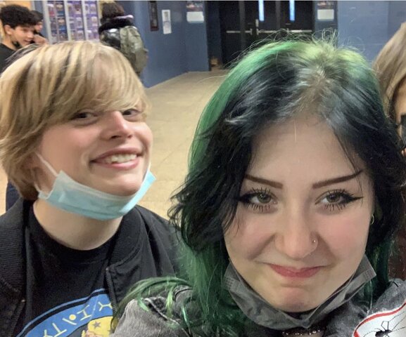 Meeting my mom ( one of my best friends )