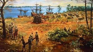 amestown was founded on the coast of Virginia by 100 English settlers.