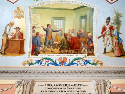Second continental Congress meet