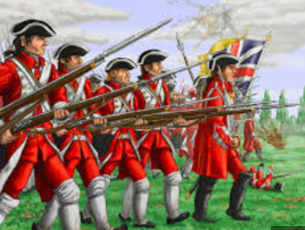 1,000's of Redcoats in Boston