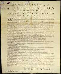 The Declaration of Independence is signed!