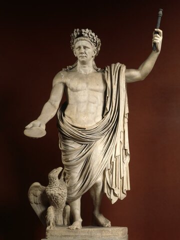 Claudio divinizado - Escultura Alto Imperio