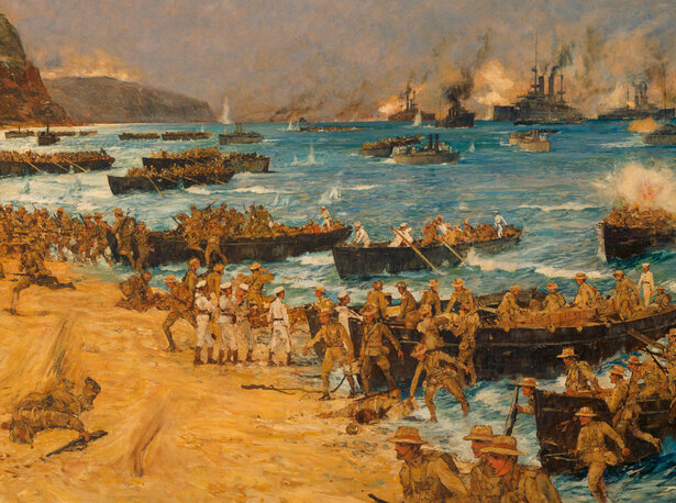 Gallipoli Campaign Begins