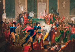 Robespierre boteretik kentzea