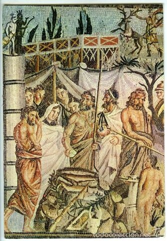 Sacrificio de Ifigencia. Ampurias S.I AC.