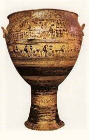 Crátera del Dypilon (geométrico tardío)