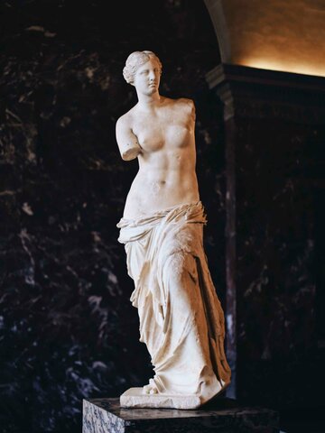 GRECIA. Escuela de Antioquía y Venus de Milo