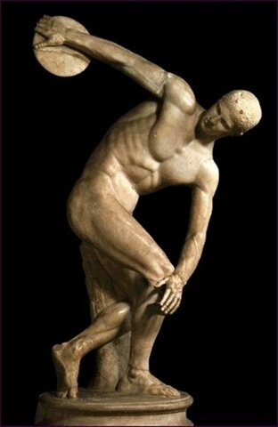 Discóbolo de Mirón (escultura clásica)