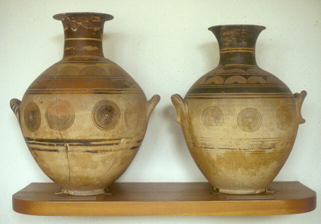 GRECIA. Ánforas áticas protogeométricas