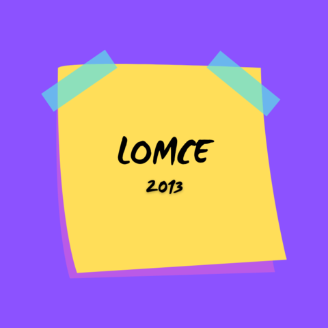 LOMCE (2013)