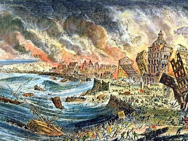 — EL TERREMOTO DE LISBOA — -(EL GRAN RUGIDO O LA IRA DE DIOS)