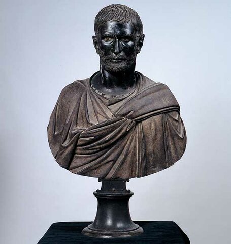 Retrato de Lucio Junio Bruto. Museo de los Conservadores, Roma.