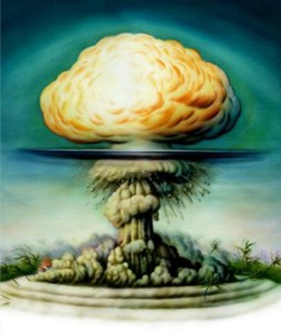 Pommin räjäytettiin Hiroshiman kaupungissa