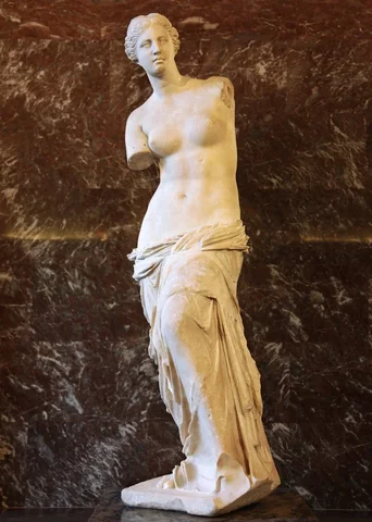 Venus de Milo. Museo del Louvre, Paris.