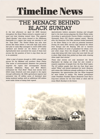 Black Sunday Dust Bowl