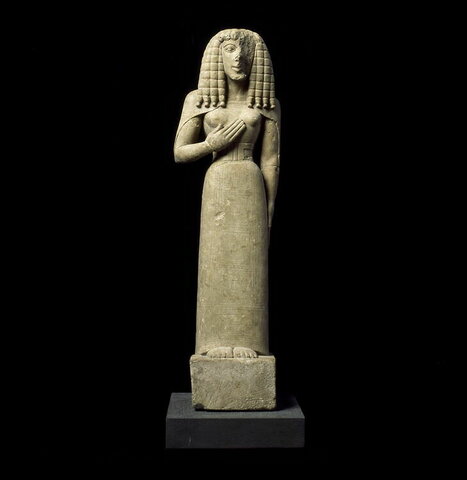 Dama de Auxerre. Museo del Louvre, París.