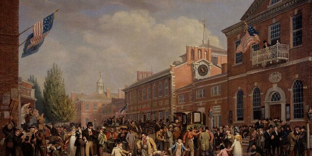 Thomas Jefferson becomes president