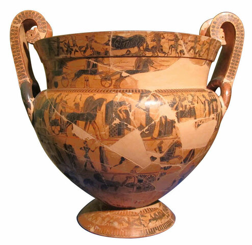 Vaso François. Museo Arqueológico de Florencia.